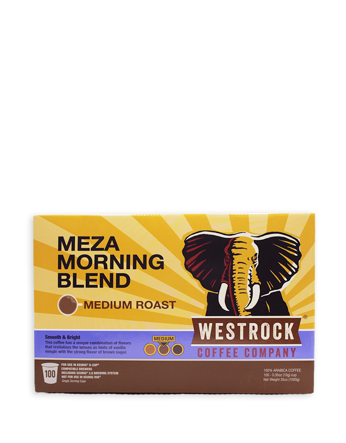 Meza Morning Blend Medium Roast Single Serve 100 Count