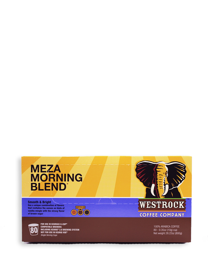 Meza Morning Blend Medium Roast Single Serve 80 Count
