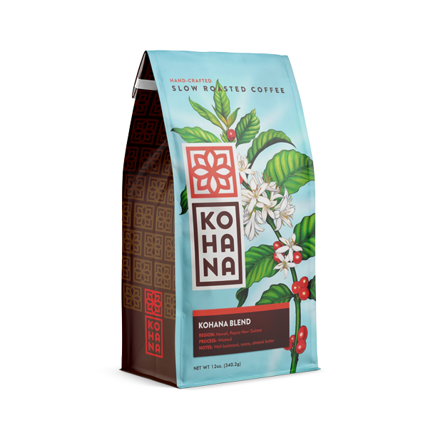 Kohana Ground Coffee Mock up