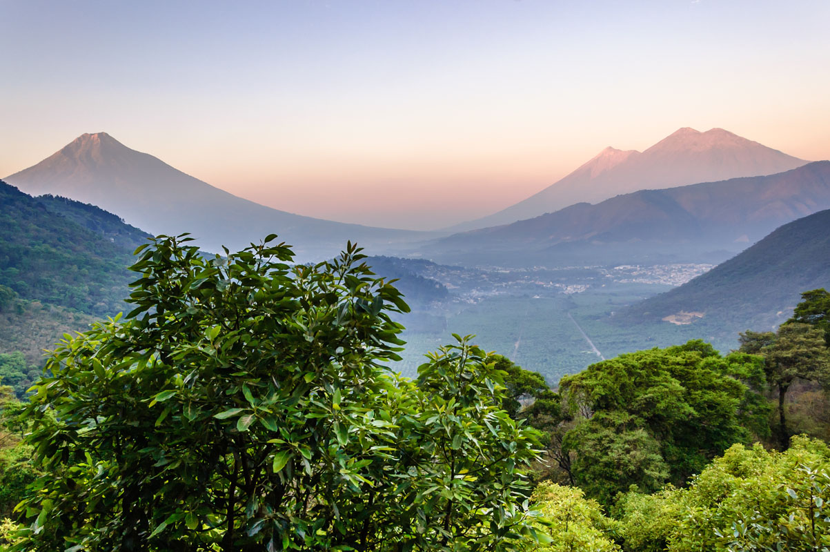 Guatemala Landscape and Mountains